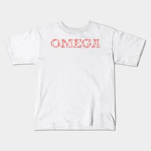 Omega Cow Pattern Kids T-Shirt